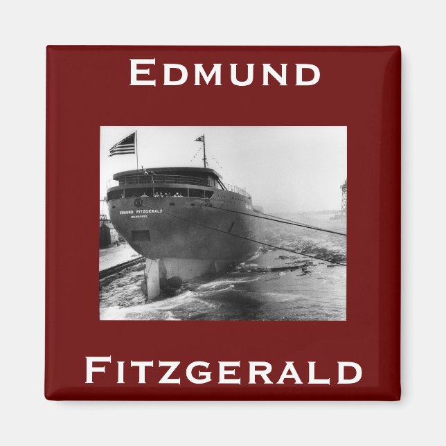 The Edmund Fitzgerald  Magnet (Framsidan)