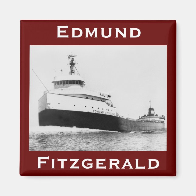 The Edmund Fitzgerald  Magnet (Framsidan)