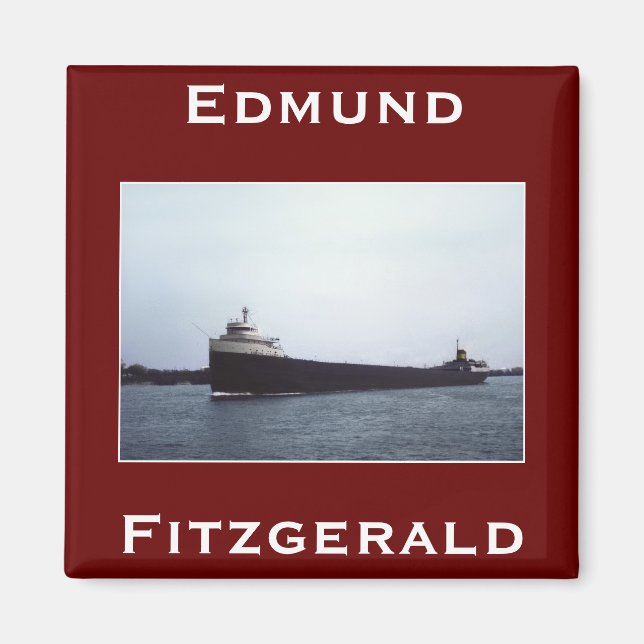 The Edmund Fitzgerald  Magnet (Framsidan)