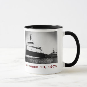 The Edmund Fitzgerald med besättningsnamn Mugg