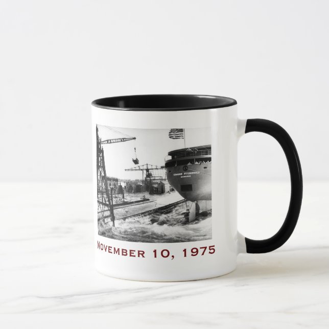 The Edmund Fitzgerald med besättningsnamn Mugg (Höger)