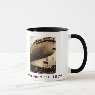 The Edmund Fitzgerald med besättningsnamn Mugg