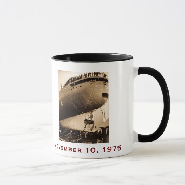 The Edmund Fitzgerald med besättningsnamn Mugg (Höger)