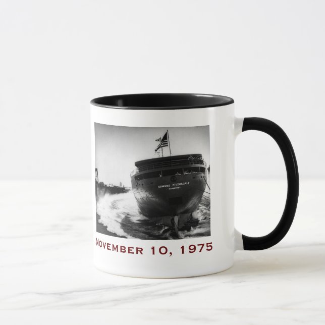 The Edmund Fitzgerald med besättningsnamn Mugg (Höger)