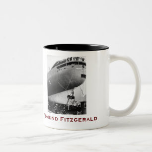 The Edmund Fitzgerald med besättningsnamn Två-Tonad Mugg