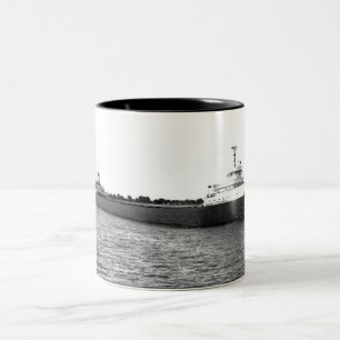 The Edmund Fitzgerald St. Clair River Vintage Två-Tonad Mugg