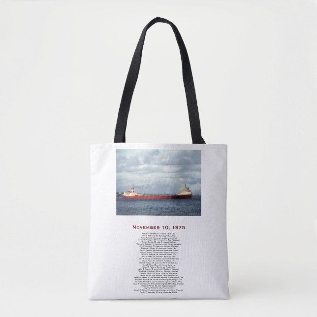 The Edmund Fitzgerald Tygkasse (Framsida)