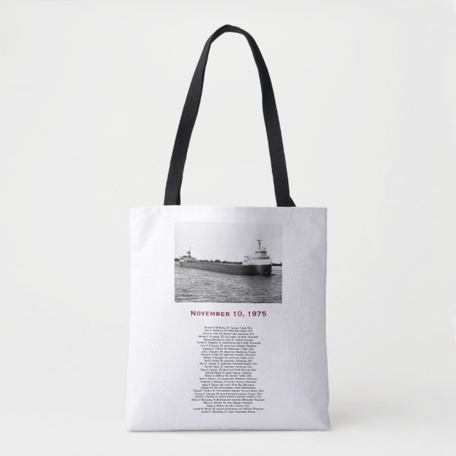 The Edmund Fitzgerald Tygkasse (Framsida)