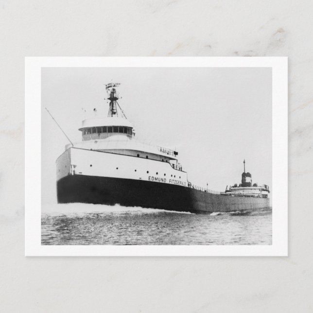 The Edmund Fitzgerald Vykort (Framsida)