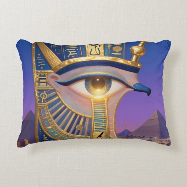 The Egyptian Eye´2 Prydnadskudde (Framsidan)