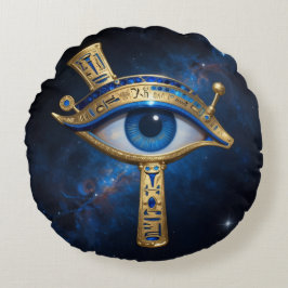 The Egyptian Eye´7 Rund Kudde
