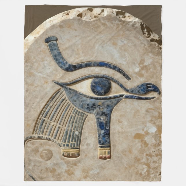 The Egyptian Eye´8 Fleecefilt (Framsidan)