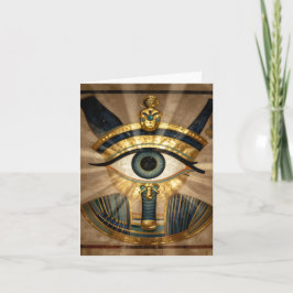 The Egyptian Eye´9 Helgkort