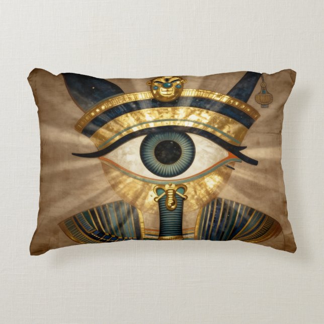 The Egyptian Eye´9 Prydnadskudde (Framsidan)