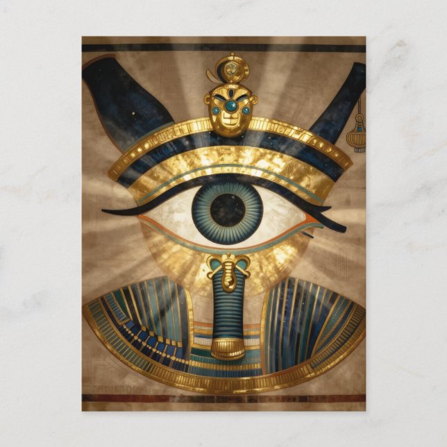 The Egyptian Eye´9 Vykort (Framsida)