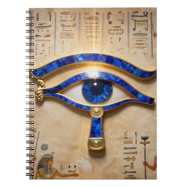 The Egyptian Eye  Anteckningsbok (Framsidan)
