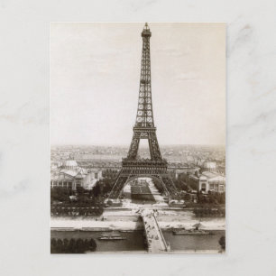 The Eiffel Torn, 1900 Vykort