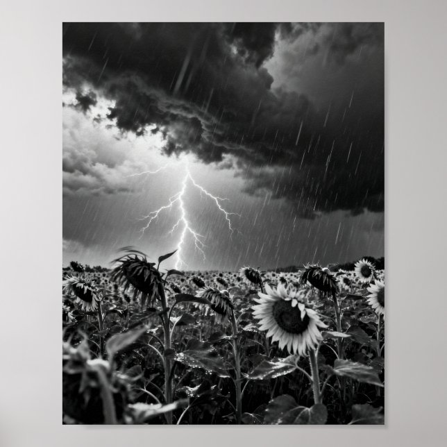 The Electric Descent: A Symphony of Thunder and Ra Poster (Framsidan)