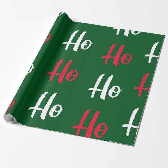The elegant Christmas wrapping paper  Presentpapper (Utrullad)