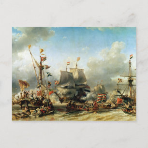The Embarkation of Ruyter and William de Witt Vykort