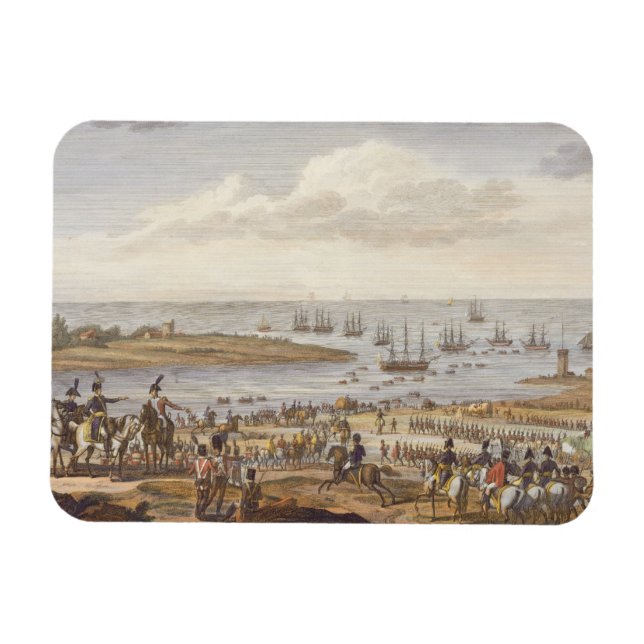 The Embarkation of the English in Holland, 30 Nove Magnet (Horisontell)