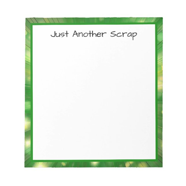 ✨ The Emerald Envisioner  Anteckningsblock (Framsida)