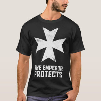 The Emperor Protects White family T Shirt