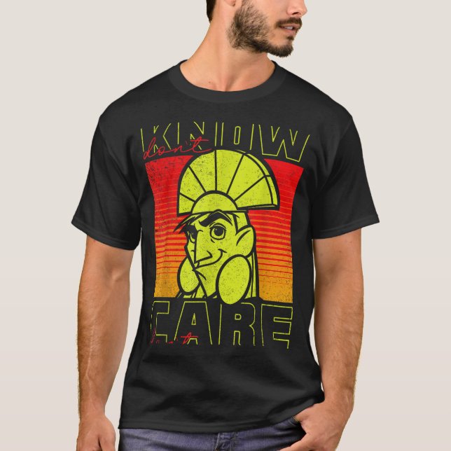 The Emperor's New Groove Kuzco Don't Know Don't Ca T Shirt (Framsida)