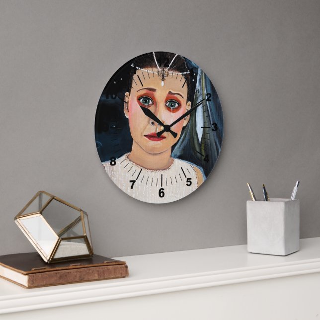 The Empress Painting by Alfred Fox Stor Klocka (Kontor)