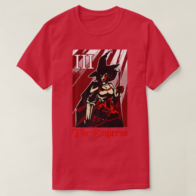 The Empress Witch  T Shirt (Design framsida)