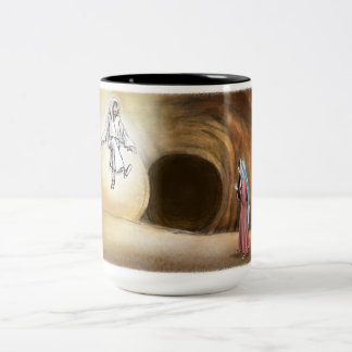 The Empty Tomb Two-Tone Mug, 15 oz Två-Tonad Mugg