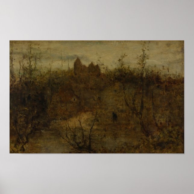 The enchanted castle Matthew Maris (Nederländerna, Poster (Framsidan)