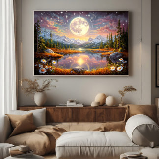 The Enchanted Dream Lake Poster