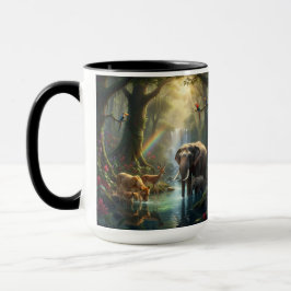 The Enchanted Jungle Oasis Mug Mugg