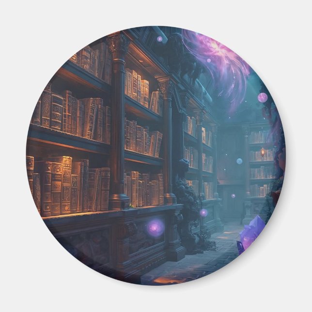 The Enchanted Library Magnet (Framsidan)