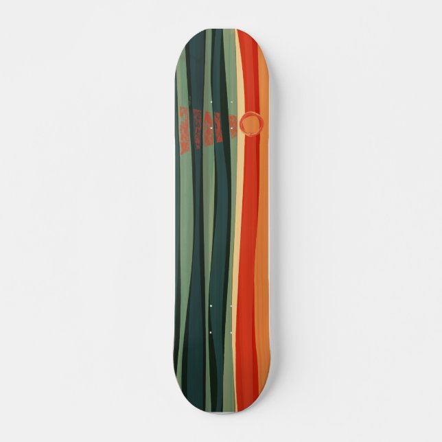 "The Enchanted Sea" - Skateboard Deck (Framsida)