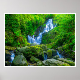 The Enchanting Cascade of Torc Waterfall Poster