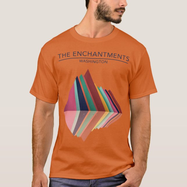The Enchantments Washington T Shirt (Framsida)