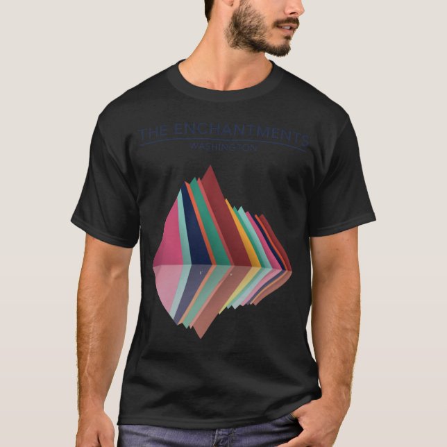 The Enchantments Washington T Shirt (Framsida)