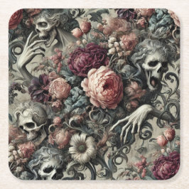 The End of Slumber – Gothic Victorian Underlägg Papper Kvadrat