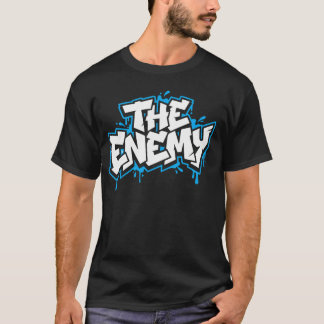 The Enemy Bold Streetwear Grafisk T-Shirt Design