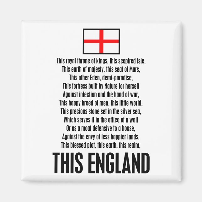 The England Magnet (Framsidan)