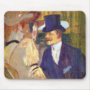 The Englishman av Toulouse Lautrec, Vintage Art Musmatta