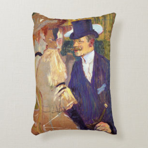 The Englishman av Toulouse Lautrec, Vintage Art Prydnadskudde