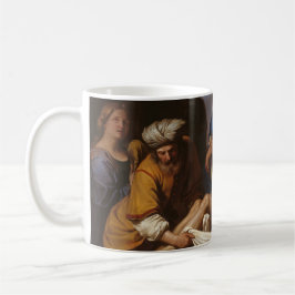 The Entombment - Guercino, 1656 Kaffemugg