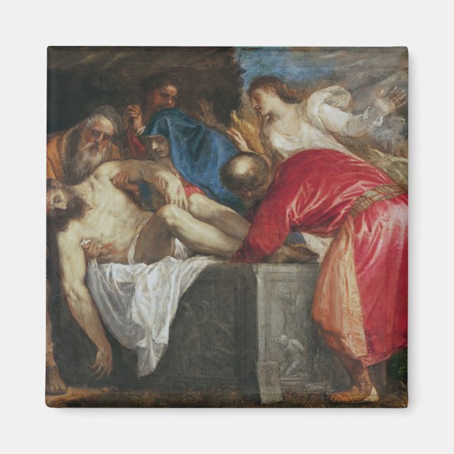 The Entombment of Jesus, 1559 Magnet (Framsidan)