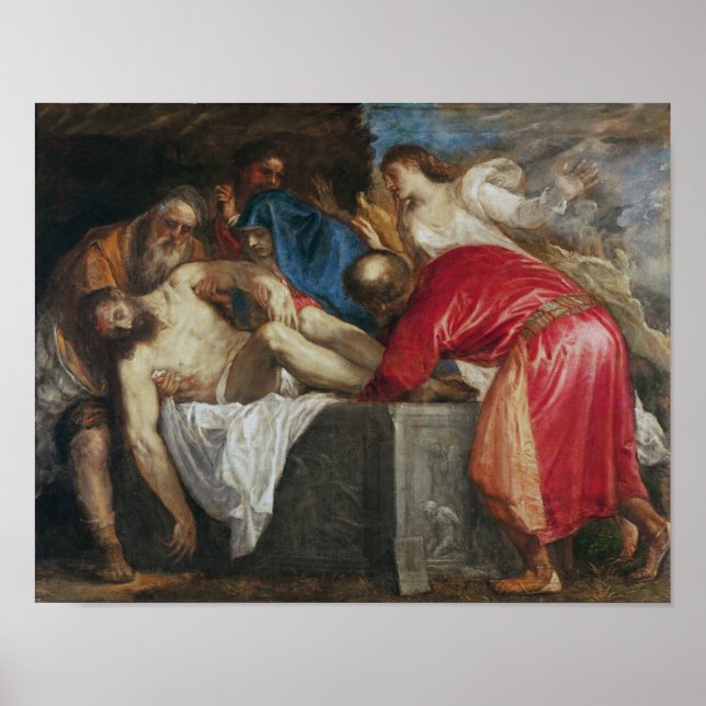 The Entombment of Jesus, 1559 Poster (Framsidan)