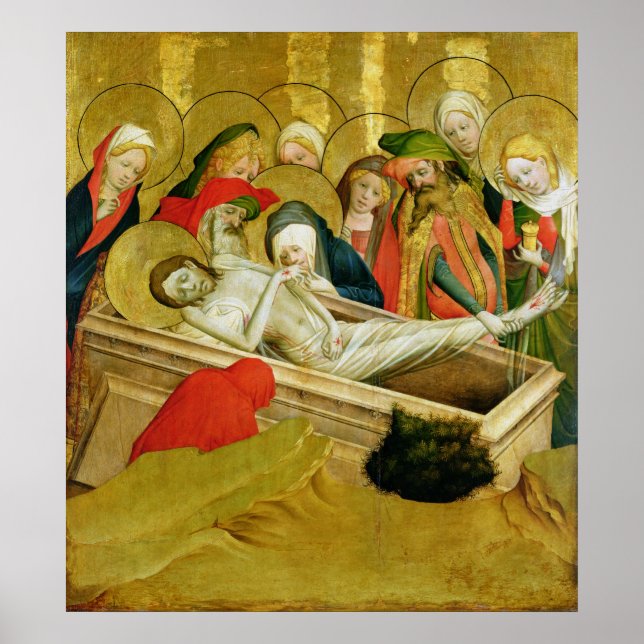 The Entombment, panel från St. Thomas Poster (Framsidan)