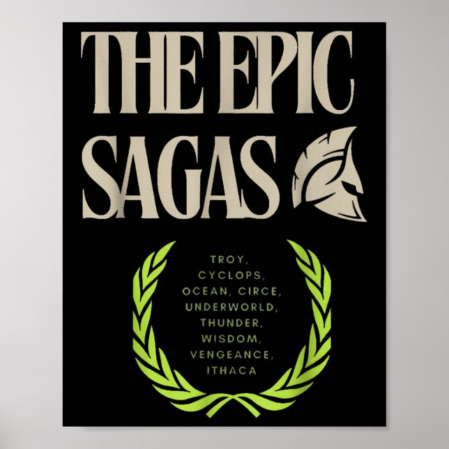 The Epic Sagas Odysseus Musical  Poster (Framsidan)