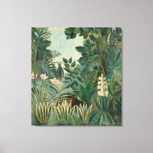 The Equatorial Jungle, 1909 (oil on canvas) Canvastryck
